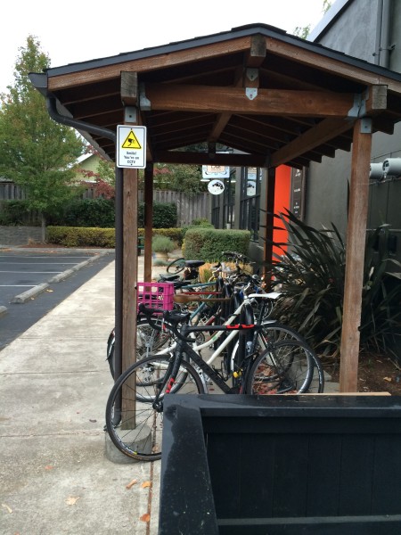 Two classes of bike parking